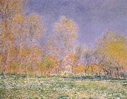 Claude Monet Springtime at Giverny oil painting reproduction